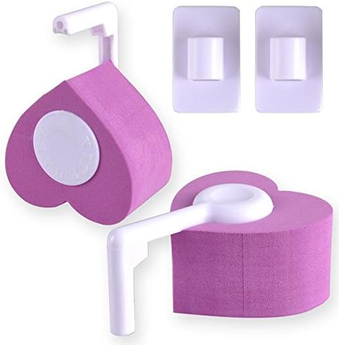 ningteng Protection for Children Finger Pinch of Hinge and the Door Lock Guard Security 2pcs (Purple)