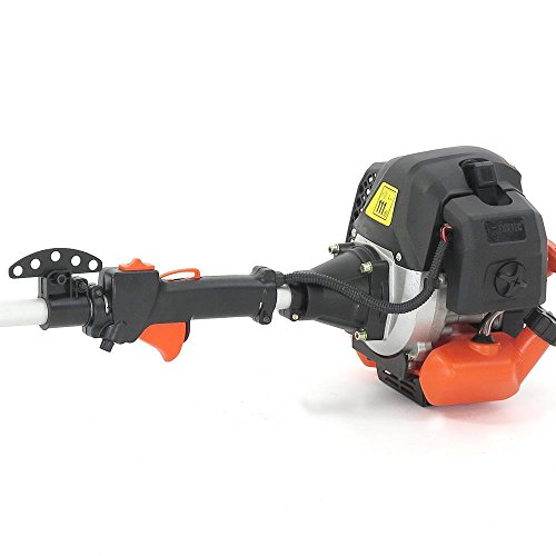 FUXTEC Benzin Motorsense FX-MT152 4in1 Multitool, 52 cc, Profi-Tragegurt und 3 PS Leistung Kombigerät Heckenschere Hochentaster Kombisystem Freischneider fs 2-Takt Test Oberklasse 1,4 - 9