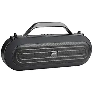 Artis BT09 Portable Wireless Bluetooth Speaker with Mobile Holder/USB/FM Radio/TF Card Reader/AUX in & Hands Free Calling Mic.(Black) (12W RMS Output)