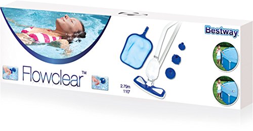 Bestway Pool – Reinigungs Set Vakuum-Sauger und Kescher - 2