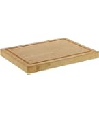 WMF Schneidebrett Bambus natur, 38 x 25 x 1,9 cm, Hackbrett, Bambus Brett,  Holzbrett rechteckig, Schneidebrett Holz, Tranchierbrett mit Saftrille,  Kchenbrett klingenschonend : Amazon.de: Kche, Haushalt & Wohnen