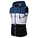 Produktbild Herren Langarm Hoodie Sweatshirt Slim fit Crew O-Neck Basic T-Shirt Blusen Rundhals Kapuzenpullover Pullover Tee Nähte Hoodie Top männer Sport,Beiläufige Fitness Pullover mit Kapuze Oberteil