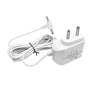Elove 6V AC/DC Power Adapter for Pin size 2.5mm Blood Pressure Monitor/BP Machine Adapter with 10 Feet Cord