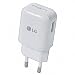 Produktbild Modulares LG Handy Schnell Ladegerät 1,8 Ampere plus Typ C USB Datenkabel / Ladekabel für LG Mobiltelefone mit Typ C Micro USB Anschluss