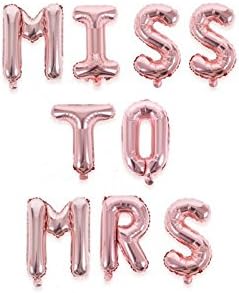 Miss to Mrs Balloon Banner