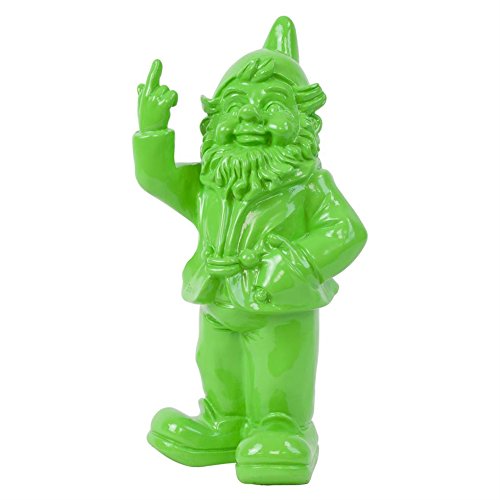 Naughty Coloured Polyresin Garden Gnome Ornament