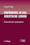 Image de Einführung in das juristische Lernen: Unternehmen Jurastudium