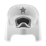 Strata Topfstuhl für Kinder, weiß/silber - 2