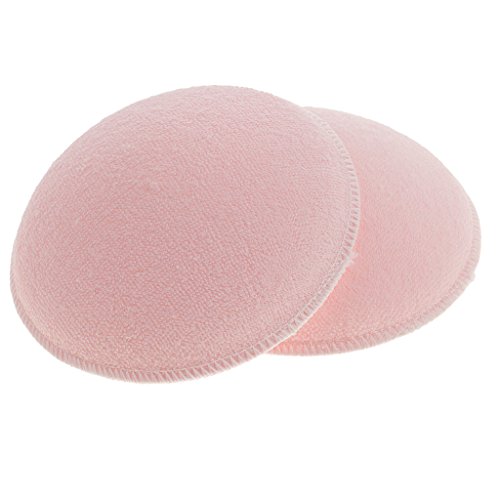 Preisvergleich Produktbild Homyl 2er Set Atmungsaktiv Waschbar Stilleinlagen Sanft BH-Einlagen Einlagen Still-Pads Stilleinlage Ideal für den Stillbedarf