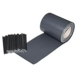 PVC Sichtschutzstreifen Zaunfolie 35m Rolle inklusive 30...