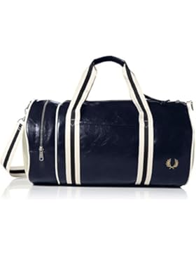 Fred Perry Classic Barrel Herren Sport/Reisetasche Blau