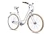 Produktbild CHRISSON 28 Zoll Retro Citybike Damen - N Lady 7G Weiss - Damen-City-Fahrrad mit Shimano Nexus 7 Gang Nabenschaltung im Retro Design, Vintage Damenfahrrad mit Rücktrittbremse und Gepäckträger