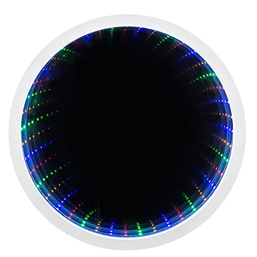 Design LED RGB Kosmetik Schmink Wand Spiegel rund Schalter Badezimmer Globo 84025