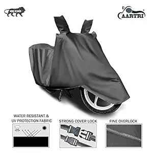 ROYALS CHOICE Water Resistant Dust Proof Two Wheeler Body Cover for Bajaj Pulsar 150 (Grey)