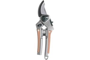 Kent and Stowe Surecut All Purpose Lite Bypass Secateurs, Grey/Copper