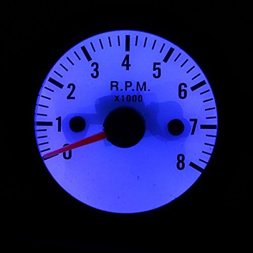 Flying Colourz 52mm Car Auto Motor Tacho Gauge Meter Tachometer Pointer 1000 RPM