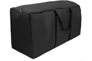 Keyohome Borsa per Cuscini da Giardino per Mobili Resistenti Borse da Viaggio Borsa da Trasporto Custodia Organizer con Maniglie per Casa e Patio Albero di Natale (173x76x51cm)