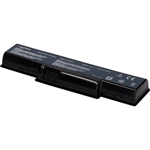 PURE⚡POWER® Laptop Akku für Acer Aspire 5542G-5281 (11.1V, 4400 mAh, schwarz, 6 Zellen) - 3