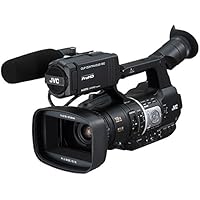 JVC JY-HM360AG Professional Video Camcorder + FOC Fxlion DF-U65 Battery, PL-6000JL Battery Charger and 32 GB Memory Card