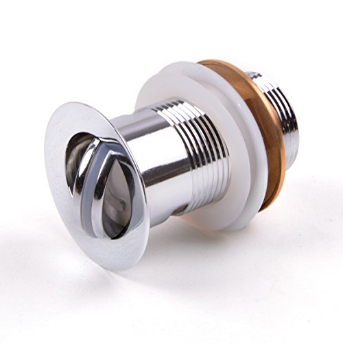 Ablaufventil Ablaufgarnitur für Bad Waschbecken Waschtisch Küche 80mm Kipp-Up - 3