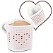 Produktbild Romantische Tassen: Kaffeetasse Teetasse in Herz Form - I love You - Tasse mit Thermoeffekt und Farbwechsel - ideales Geschenk für Paar und Verliebte (Magische Tasse)