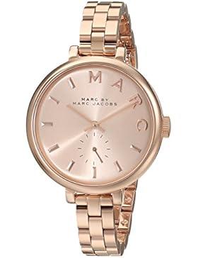 Marc Jacobs Damen-Armbanduhr Analog Quarz Edelstahl MBM3364