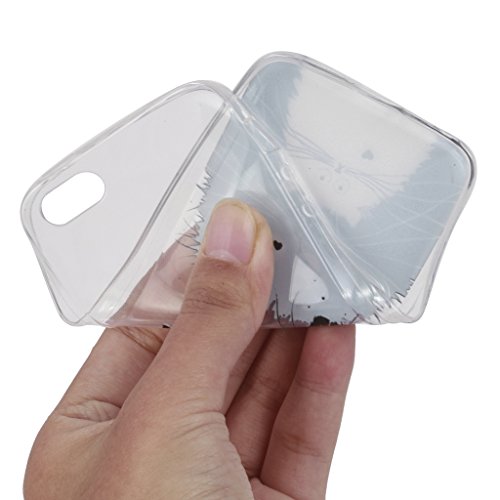 Funda iPhone 5 5S SE Silingsan Funda de Silicona TPU para iPhone 5 5S SE Carcasa Transparente Soft Clear Case Cover Funda Blanda Flexible Carcasa Delgado Ligero Caja Anti Rasgu os Anti Choque con Dise o Creativo - Gato Blanco y Negro reviews Funda iPhone 5 5S SE Silingsan Funda de Silicona TPU para iPhone 5 5S SE Carcasa Transparente Soft Clear Case Cover Funda Blanda Flexible Carcasa Delgado Ligero Caja Anti Rasgu os Anti Choque con Dise o Creativo - Gato Blanco y Negro
