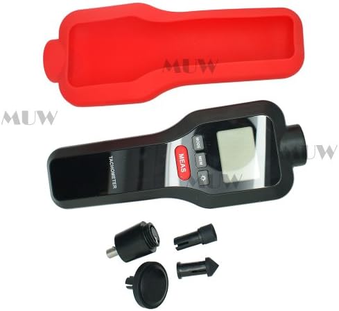 MUW® XINTEST HT522 Digital Contact/Non-contact Tachometer Handheld Rotating Speed Scale Meter 6 Digits LCD Display