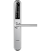 Xenon Smart Akıllı Kapı Kilidi | Parmak İzli Şifreli Bluetooth Gateway Uyumlu Paslanmaz &Ccedil;elik G&ouml;vde (X8057)