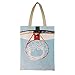 Produktbild AFUJIN Canvas Umhängetasche Casual Bag Canvas Tasche Damen Womens Canvas Tote Bag Doppel Basketballkorb 35 * 45Cm