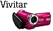 Produktbild Ultrakompakte Camcorder Vivitar DVR808HD 8,1-Megapixel-Digital-Video-Camcorder / Digitalkamera 8.1MP (Rosa)