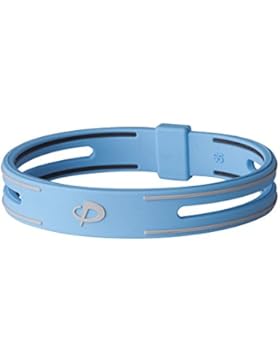 Phiten Rakuwa GS S-Pro Armband, Energie Bracelet hellblau