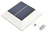 Ampliamente utilizado: SIN cableado, fácil de instalar, luces de canaletas solares perfectas para jardín, patio, pared, terraza, etc. Estas luces solares decorarán su casa como el castillo de sus sueños.