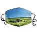 Produktbild Prairie Scenery Mund Maske Best Comfortable,Reusable - Filters Dust,Pollen,Allergens, Flu Germs Dust Mask