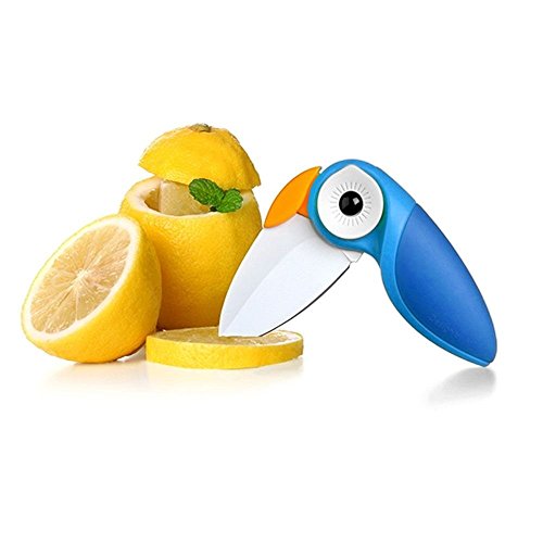Keramik Obst Messer – Mini Nette Küche Obst Peeler Blade Falten Messer - 3