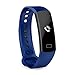 Price comparison product image Teepao Slim Fitness Tracker, Basic Lightweight Sport Smart Watch Blood Pressure Monitor with Heart Rate Monitor Touch Screen for IOS Iphone Android Activity Sports Watch GPS Tracker 15G