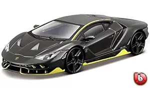 Bburago 1/43 Street Fire (3.5) Lamborghini Centenario Toy Car - Grey