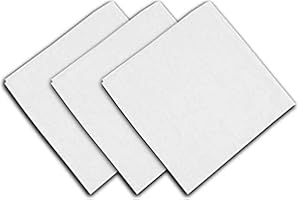 Soleil d'Ocre Panama Dzialka z 3 Serwetki w Bawelna Panama Bawelna Blanc 45 x 45 cm