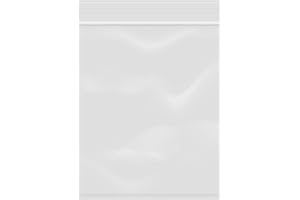 EXTIFF 1000 bolsas de plástico con cierre de cremallera transparente (5 x 7 cm)