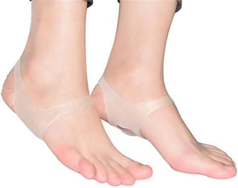 Foot Valgus pro X Shape O Shape Legs Corrector Silicone Gel Heel Pads One size (Transparent)