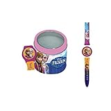 Disney Frozen – Analog-Armbanduhr in Box Metall (Factory CR 560786), verschiedene Farben