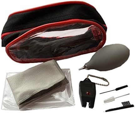 NEW Deluxe Hearing Aid Cleaning Accessory Maintenance Kit, Air Blower, Cloth, Battery Tester, Vent Cleaner and Cleaning Brushes