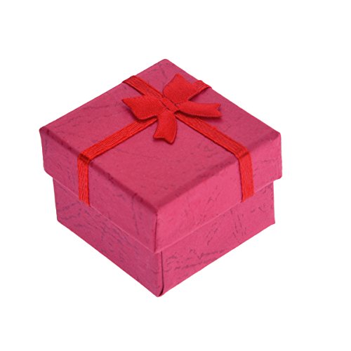 NUOLUX 24 Kleine Geschenkboxen Set 4*4*3cm(Rot) - 2