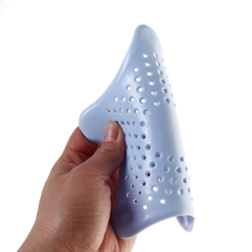 sumaju Ablauf, Haarsieb Badezimmer Filtration Trap Filter Küche Becken Sieb Stopper Ablaufgarnitur und Displayschutzfolie blau - 4
