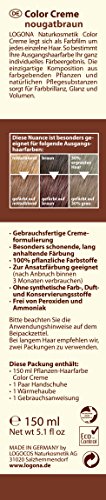 Logona: LOGONA Color Creme Nougatbraun: Groesse: Standardgröße (150 ml) - 2