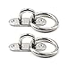 Produktbild 304 Edelstahl-Augen-Auflage-Platten-Anker-Berg mit Ring 5/16 "8mm groß für Yoga-Schwingen-Hängematten / Boots-Rigging / Marineplattform-Hardware / Aufhebung-Trainings-Bügel