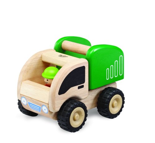 Wonderworld - Mini camión descargador de Madera, para +18 Meses (WW4007)
