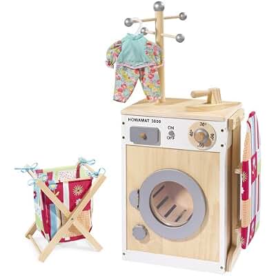 Coffret Lave-Linge Électronique Jouet Enfant - Machine à Laver Miele Avec Sons Et Lumière Jouet Imitation Lave Linge