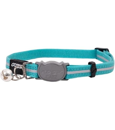 Rogz Halsband fr Tractive GPS CAT 4. Auf das Gewicht deiner Katze  einstellbar und mit Sicherheitsverschluss. (Gelb) : Amazon.de: Haustier