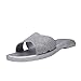 Produktbild Damen Hausschuhe Sommerschuhe Strandschuhe Badeschuhe Outdoorschuhe Wasserdicht Frauen Mädchen Sommer Flip Flops Schuhe Flach Sandalen Slipper mit Rutschfest Weiche Sohle (EU:41, Silber)